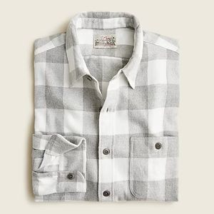 J Crew Slim Midweight Flannel Shirt